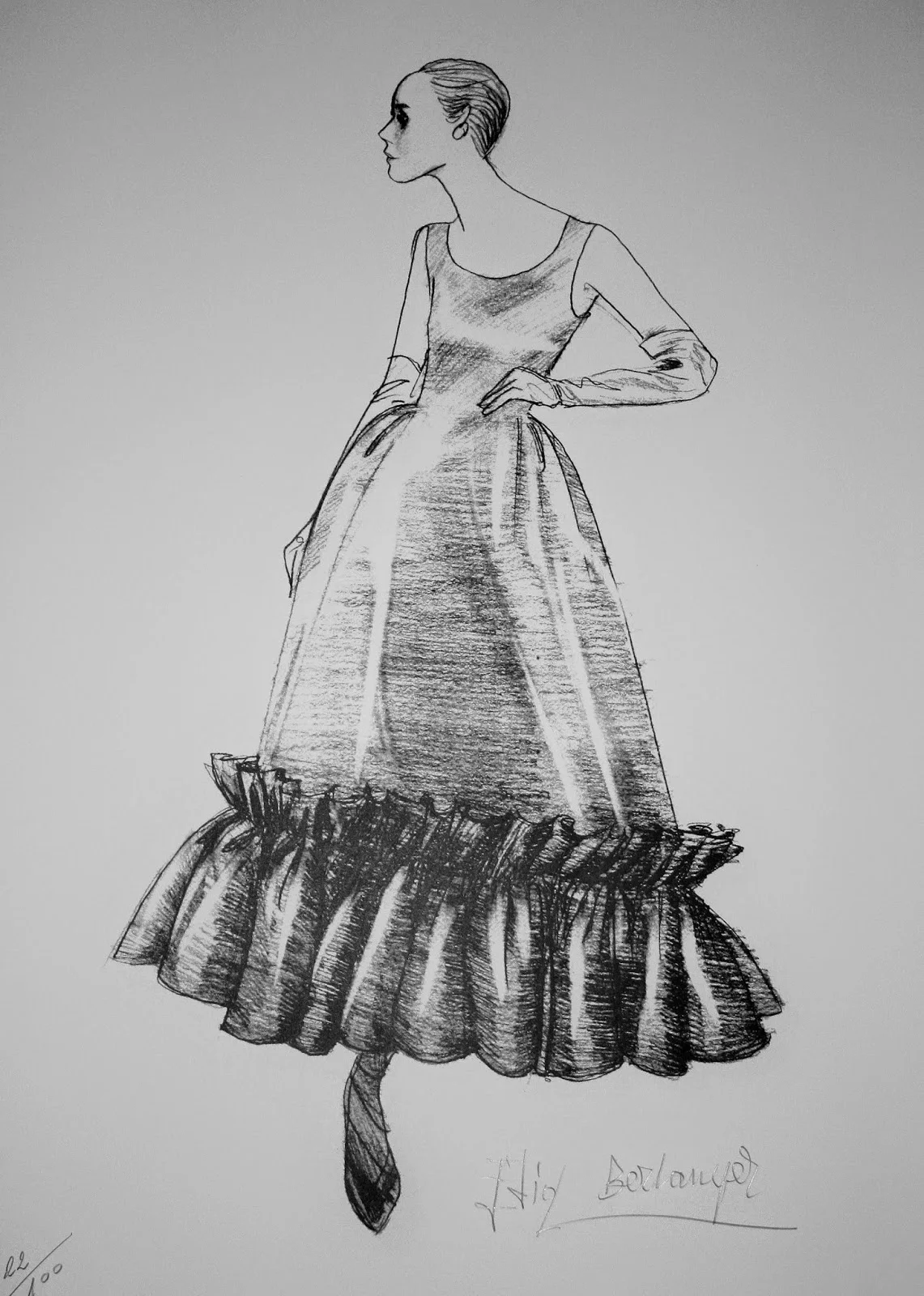 BOCETO DE ELIO BERHANYER