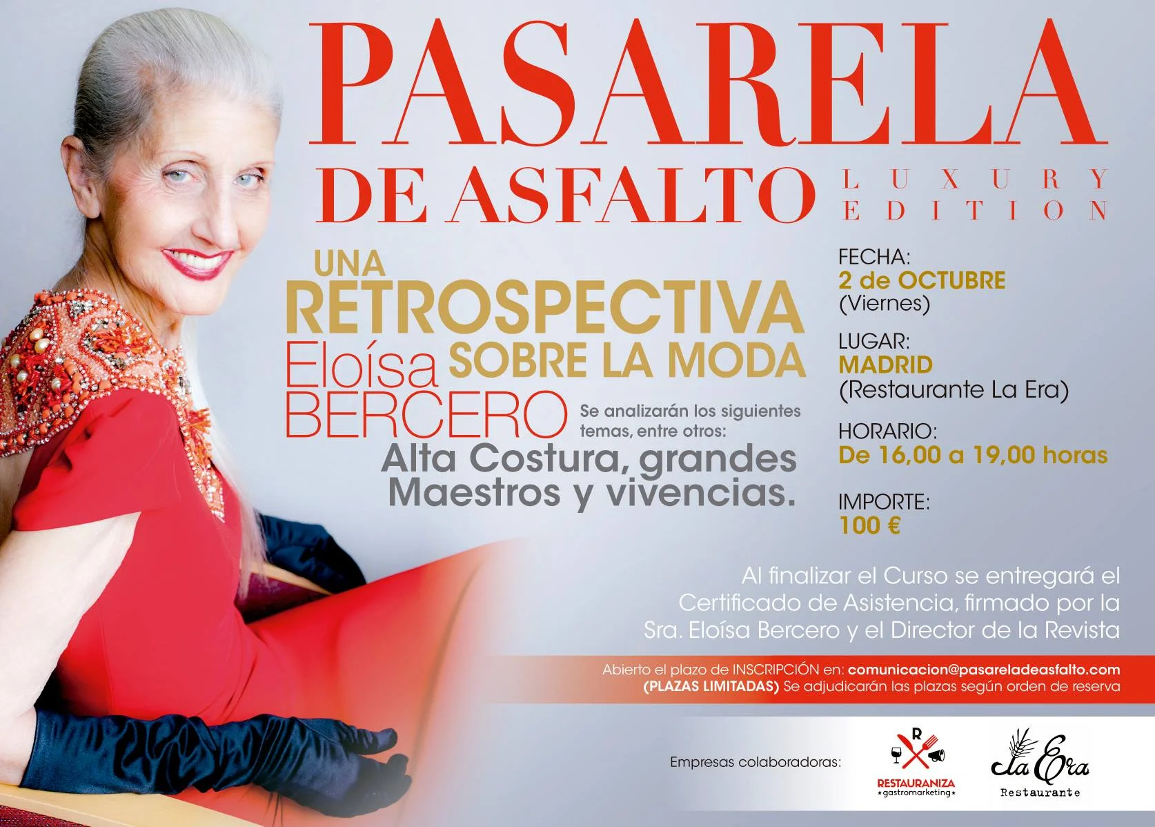 MASTER CLASS BY ELOÍSA BERCERO