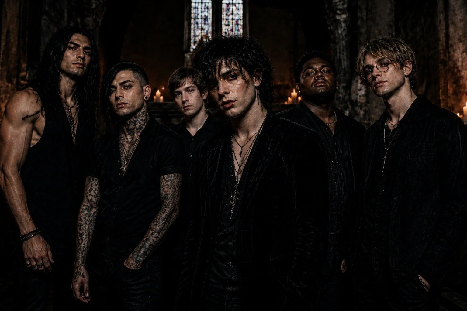 Would you listen to this band?

If so, you might like to read my upcoming trilogy about them. So, sorry, you can't actually listen to them, but once the books are out, it will feel like you could!

In the meantime, grab these free stories to sample m