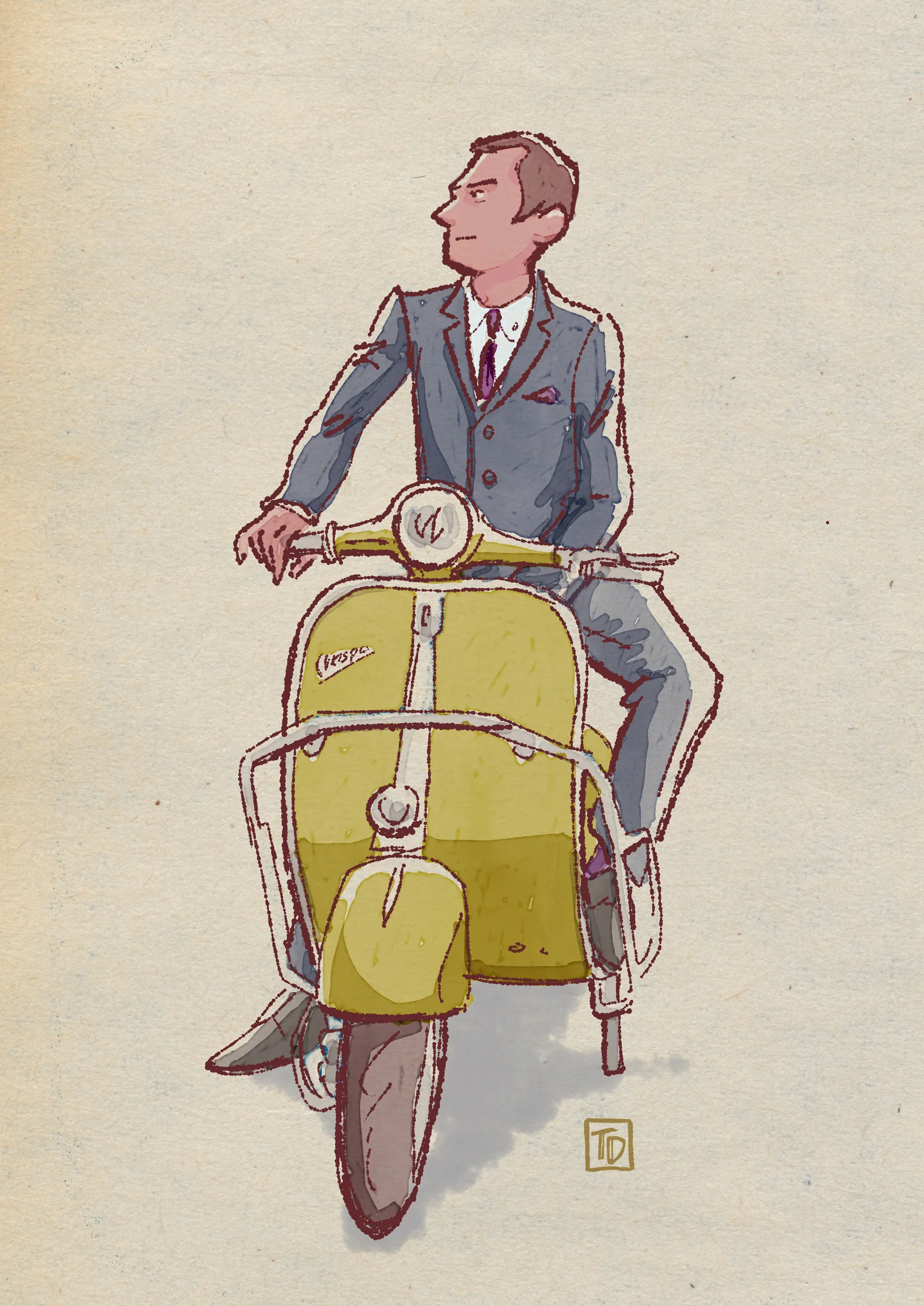 Mod on Vespa