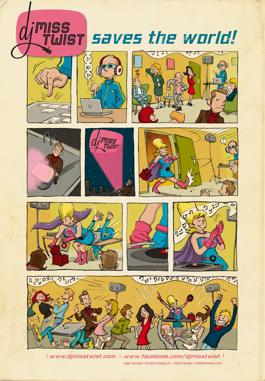 Dj Miss Twist saves the world!