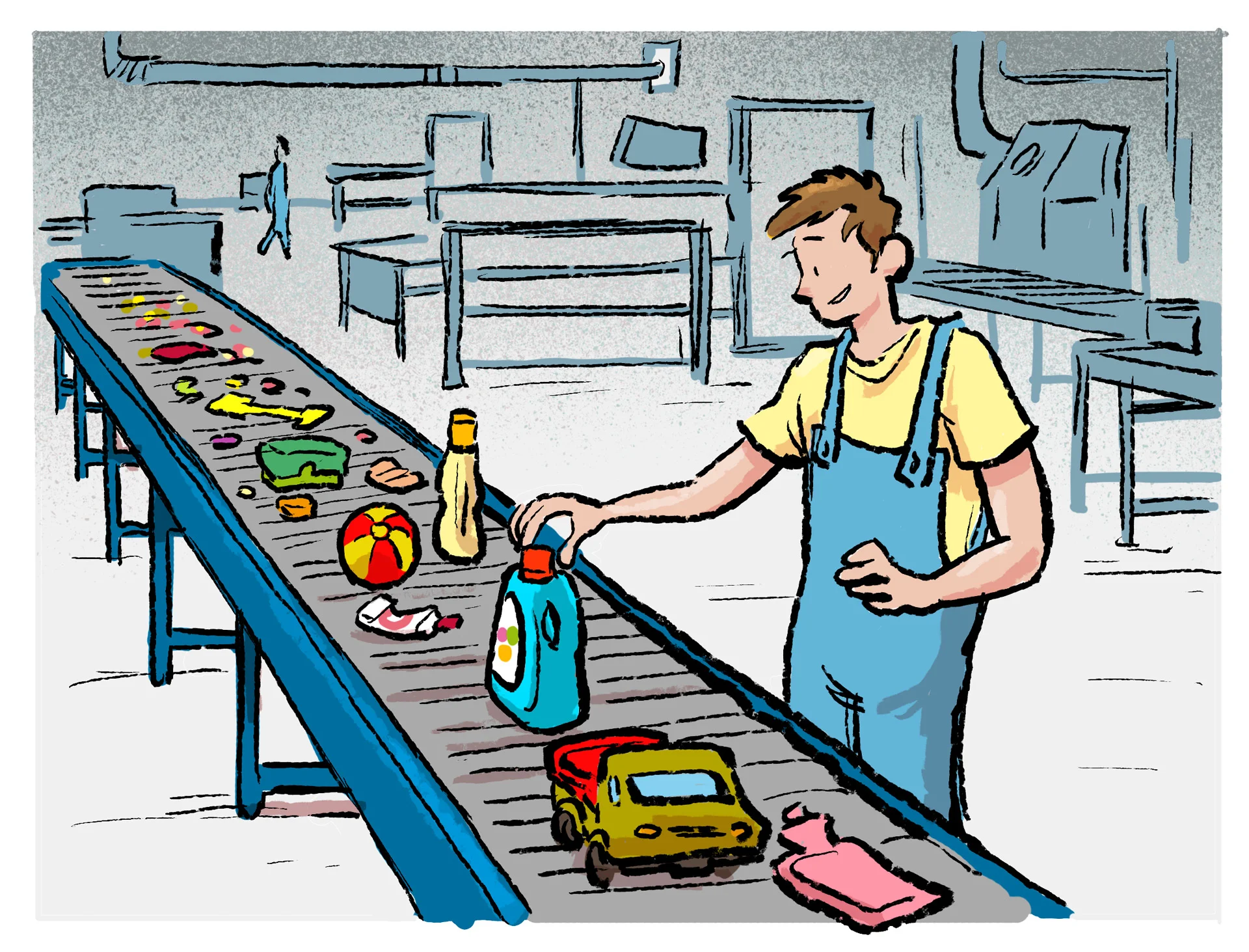 Sorting plastic