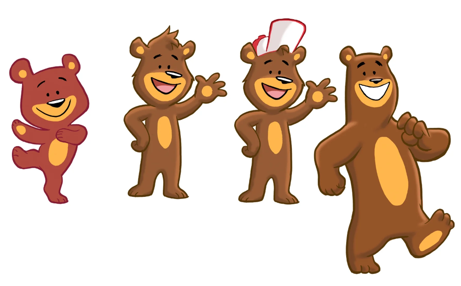 Characterdesign Bears
