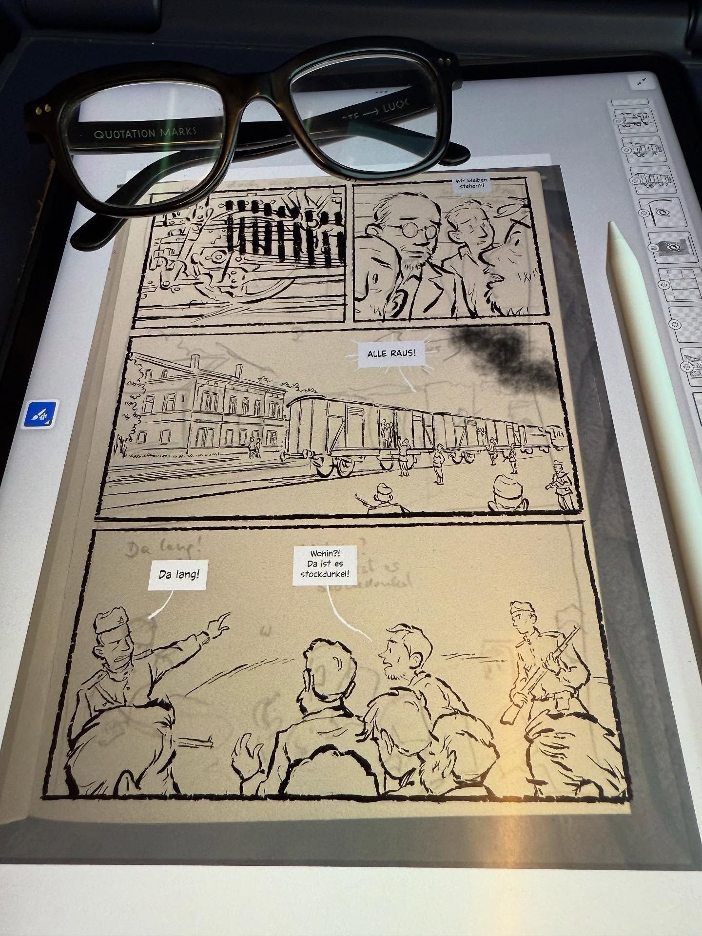 W&auml;hrend ich zu meiner Lesung in Hillesheim in der Vulkaneifel reise, arbeite ich schon am Nachfolger der Columbusstra&szlig;e. Seite 120 oder so.
Lesung heute um 17 Uhr in der Alten Schreinerei, zusammen mit der @kulturinitiativehillesheim, auf 