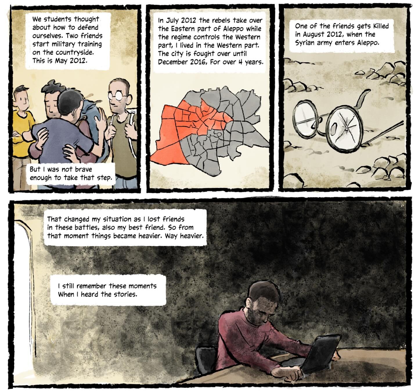 While our new book is now going into production at the publishing houses, I&rsquo;ll soon be heading to Konstanz on Lake Constance, where pages from &bdquo;Al-Fazia&ldquo; are already on display in the exhibition &bdquo;Zeitzeichnen - Comic &amp; Eri