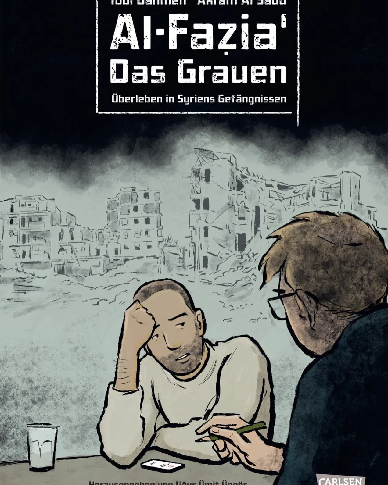 Dies ist dann also das finale Cover. Es hat ein bisschen gedauert damit, 25 Entw&uuml;rfe gingen diesem voran, ein neuer Rekord.

Das Buch erscheint Ende Mai, p&uuml;nktlich zum Comicsalon.
.
.
.
#graphicnovel #comic #testimonial #remember #neveragai