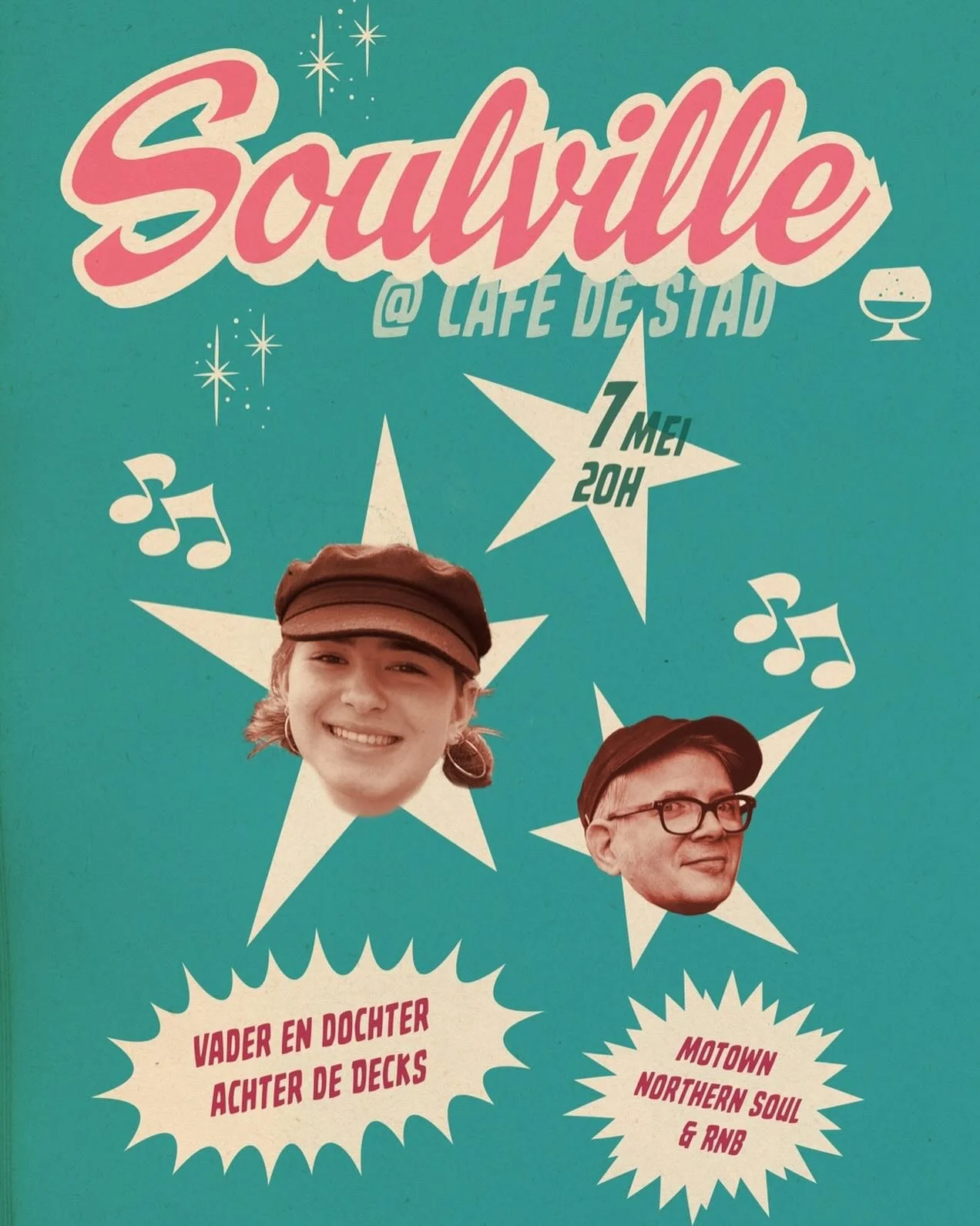 Now here&rsquo;s something I&rsquo;m very much looking forward to: spinning with Johanna our favourite Soul singles all night. See you at @cafedestadutrecht 

#soul #northernsoul #motown #fatherdaughter