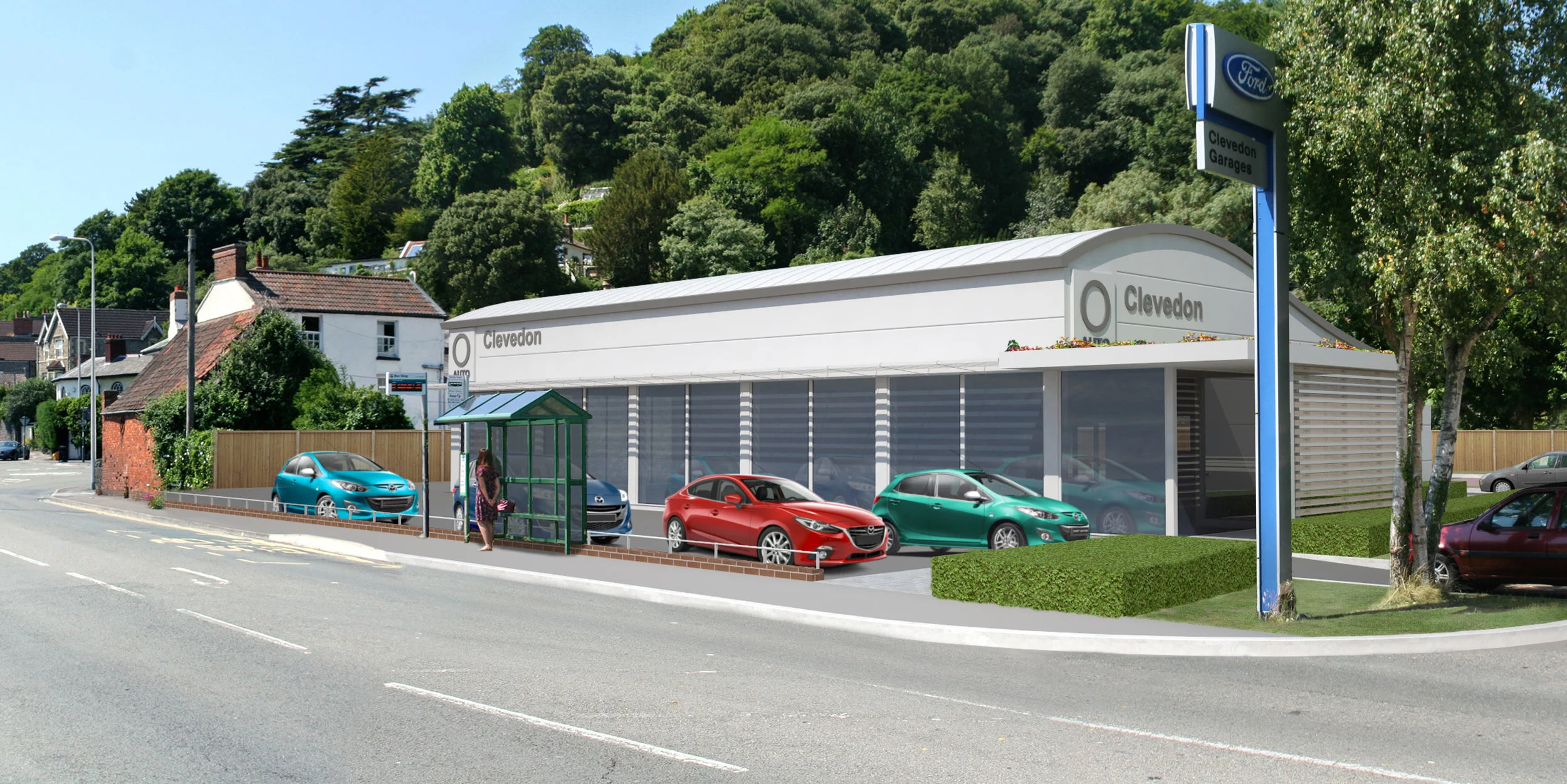Clevedon Garages 2 — Angus Meek Architects
