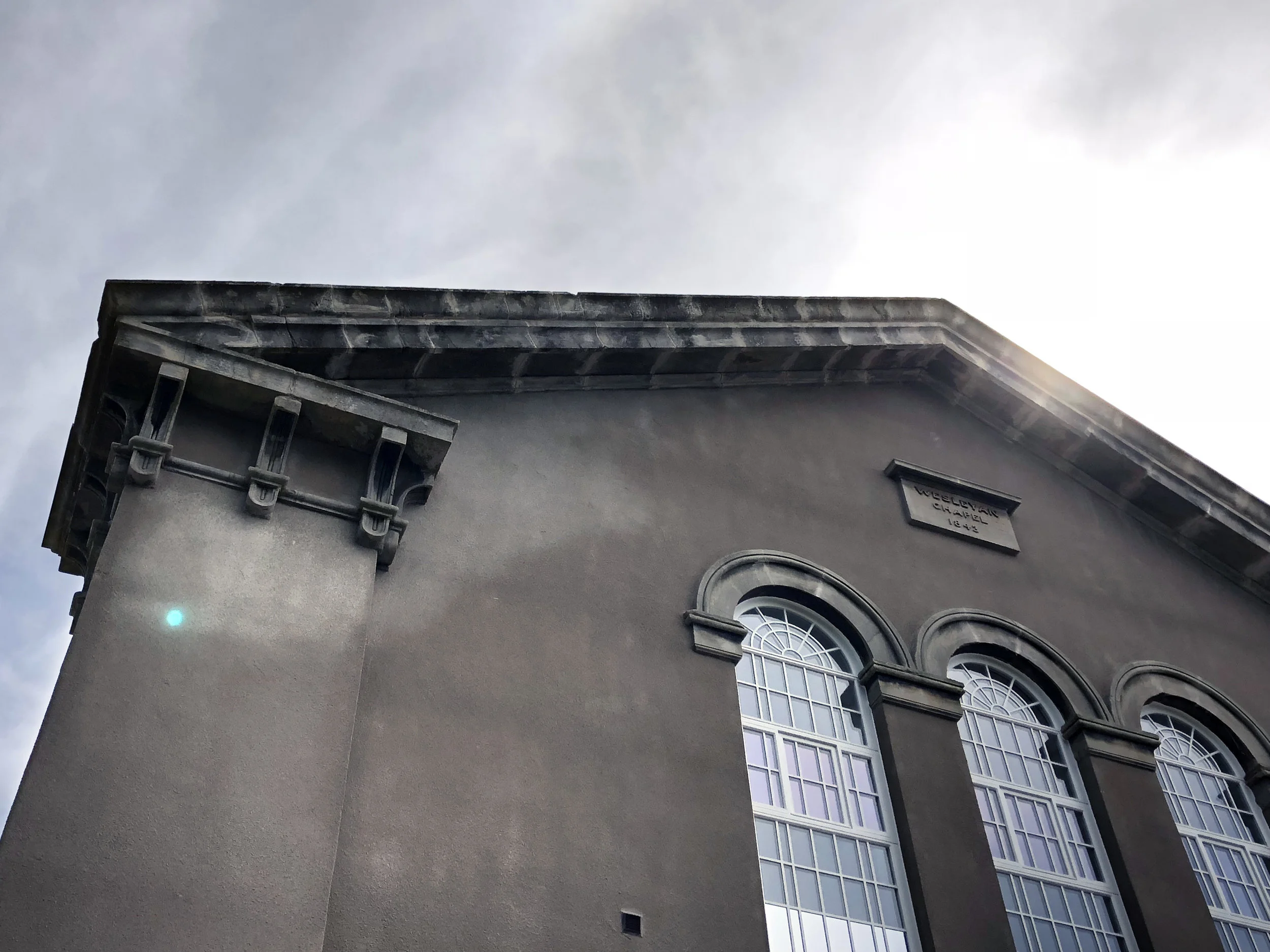 WESLEYAN CHAPEL CONVERSION - WORK PROGRESSES ON SITE