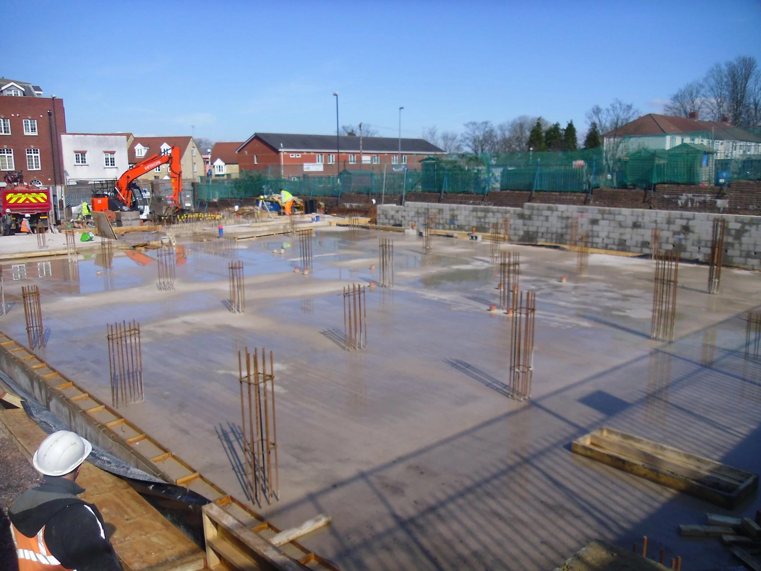 FORMER SPEEDWELL SWIMMING BATHS - WORK PROGRESSES ON SITE