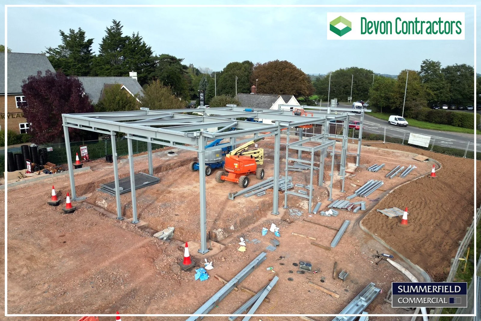 PLOT 8, WESTPARK 26 - WORK BEGINS ON SITE