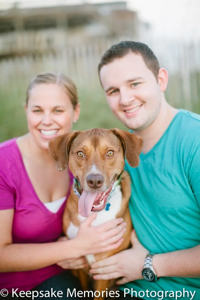 Wrightsville Beach NC Sunrise Engagement Photographer