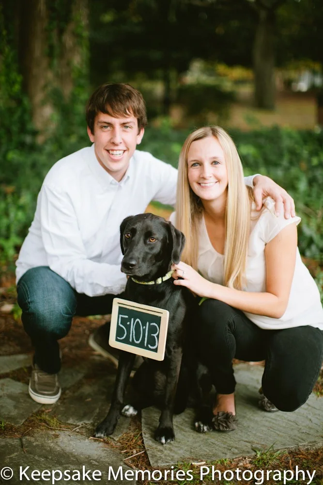 Lauren + Justin Wilmington NC Engagement Session Photographers