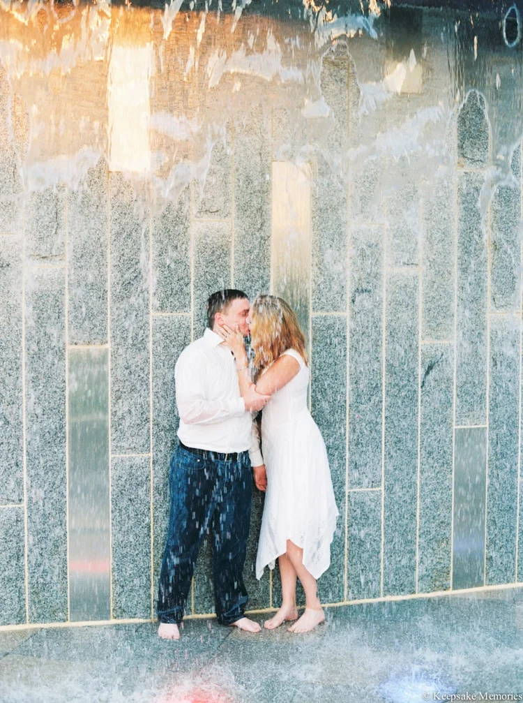 Romare Bearden Park Engagement Photos