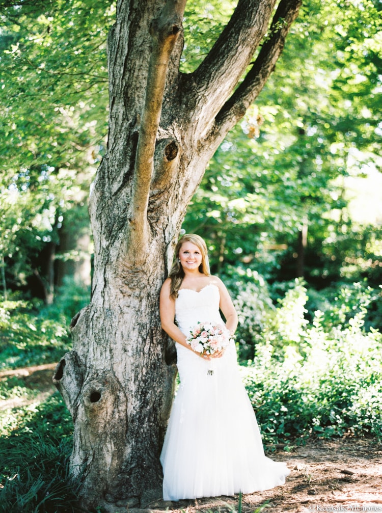 Raleigh Rose Garden Bridal Photographers