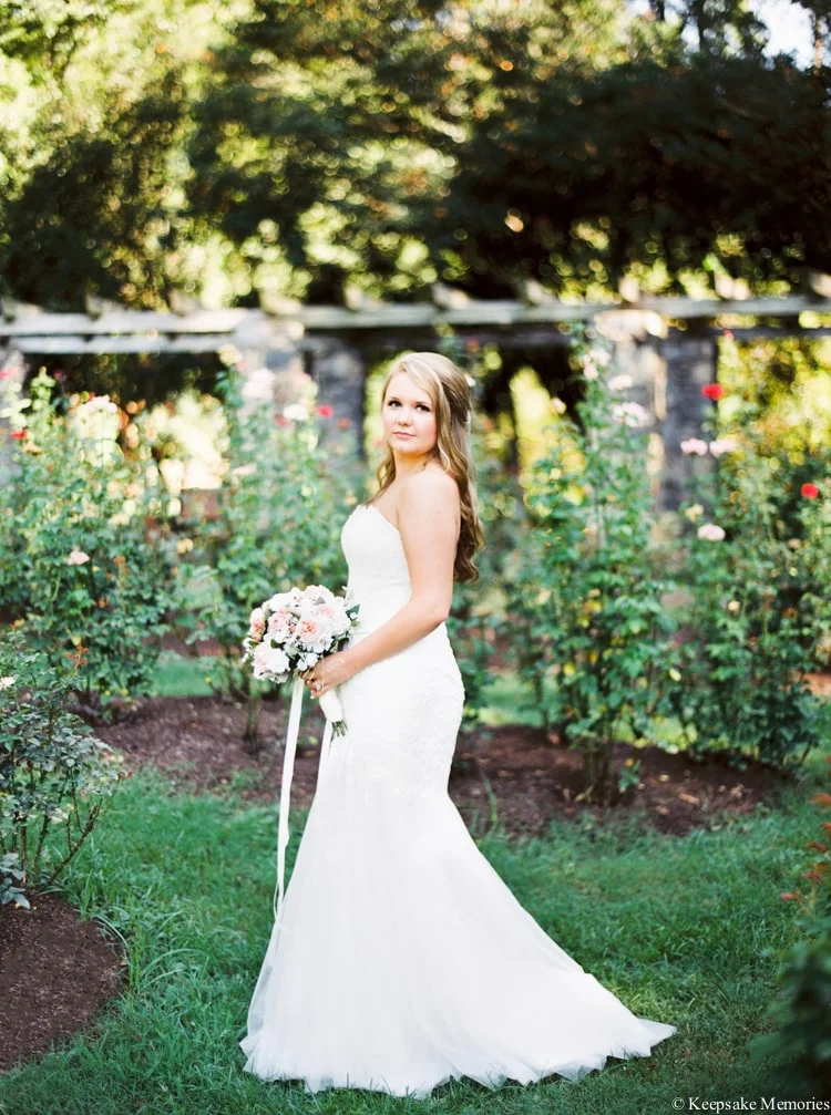 Raleigh Rose Garden Bridal Photographers — Keepsake Memories ...