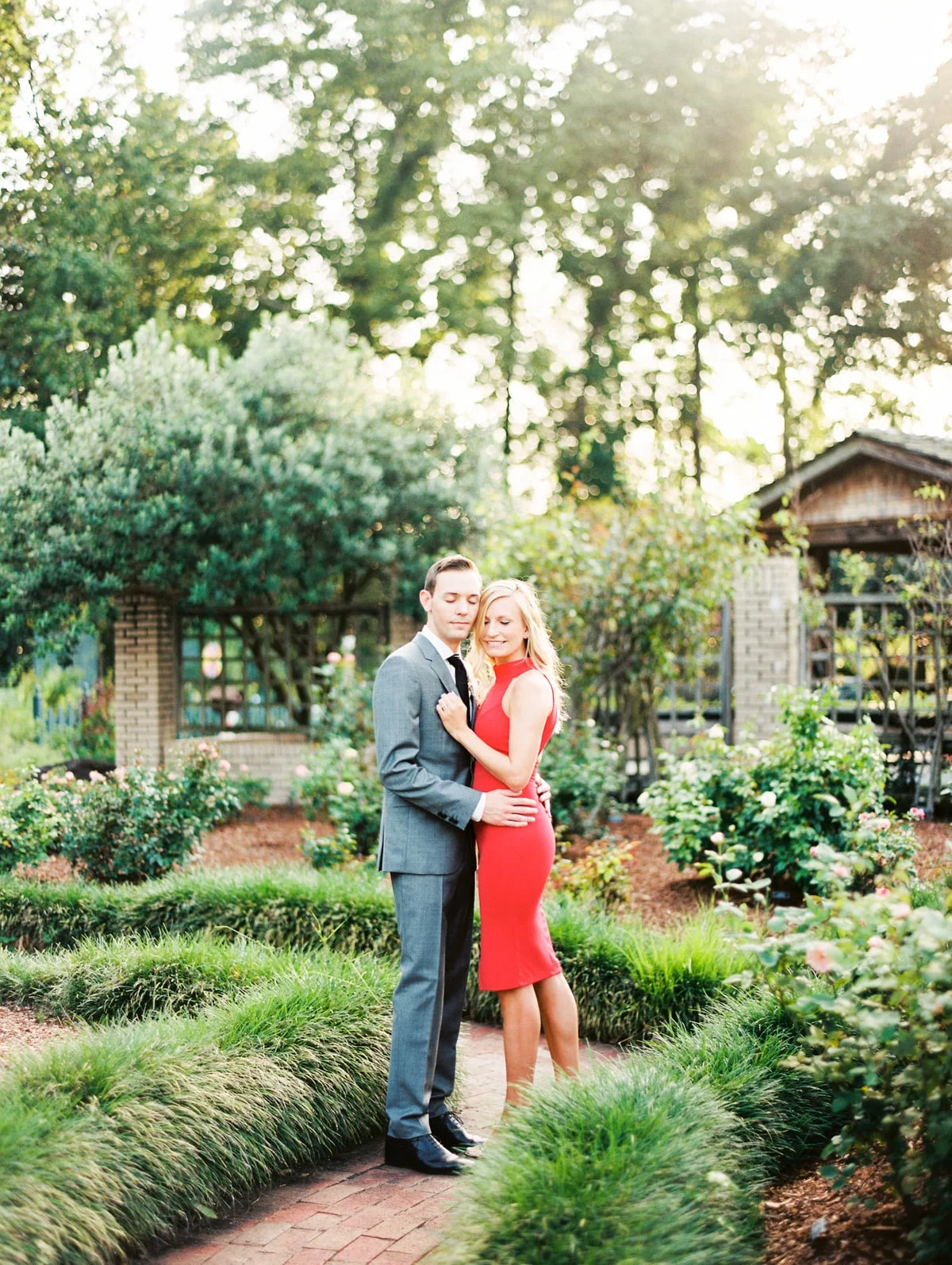 Arboretum Wilmington NC Engagement Photographers