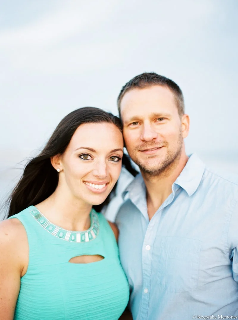 Topsail Island Beach Engagement Photographers