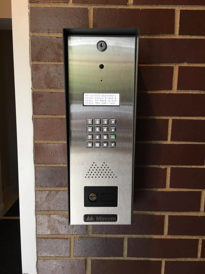 new intercom system installation