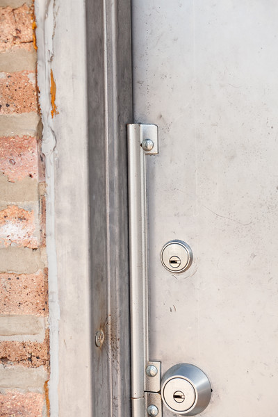 How can you increase the security of a door lock?