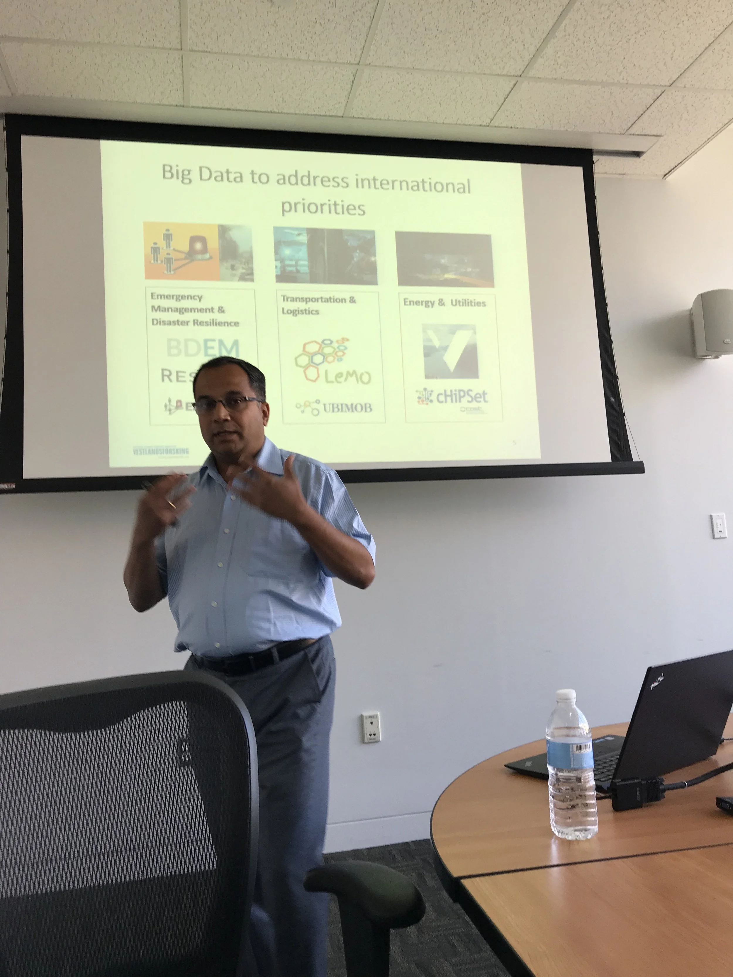 Seminar by Prof. Akerkar on August 19, 2019