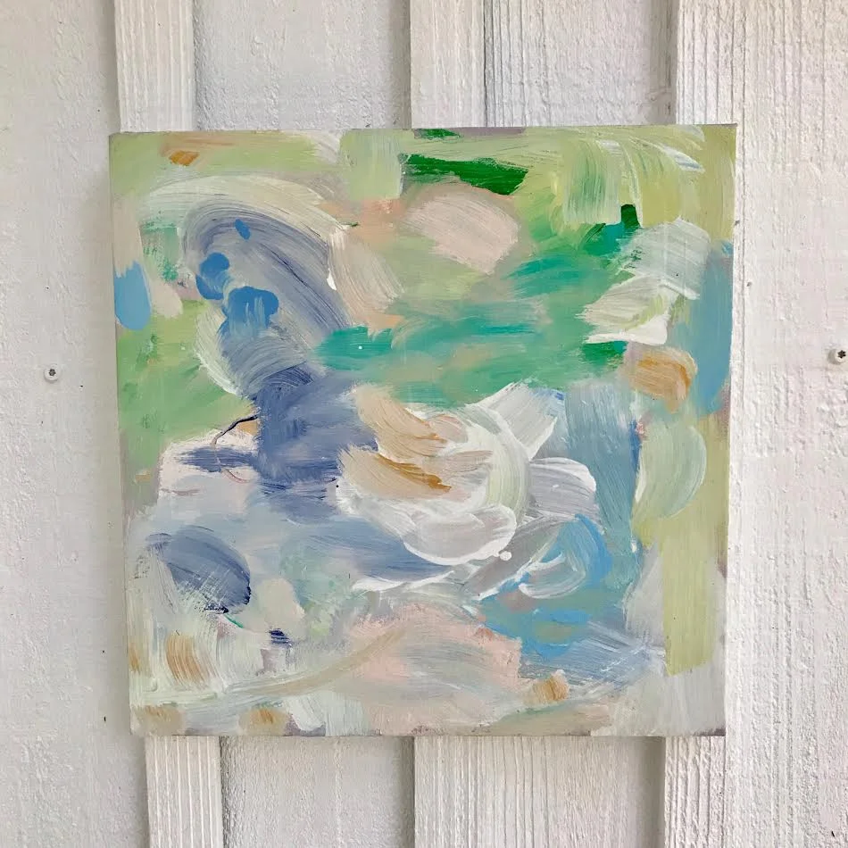 Anne , 12x12" original acrylic on canvas
