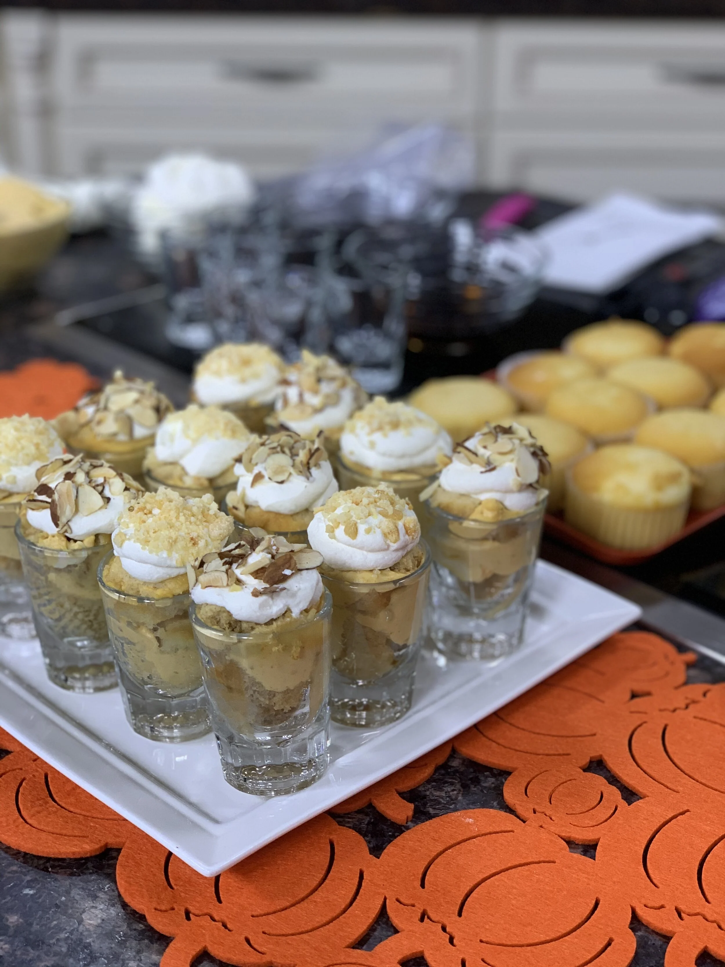 Pumpkin Tiramisu Shooters