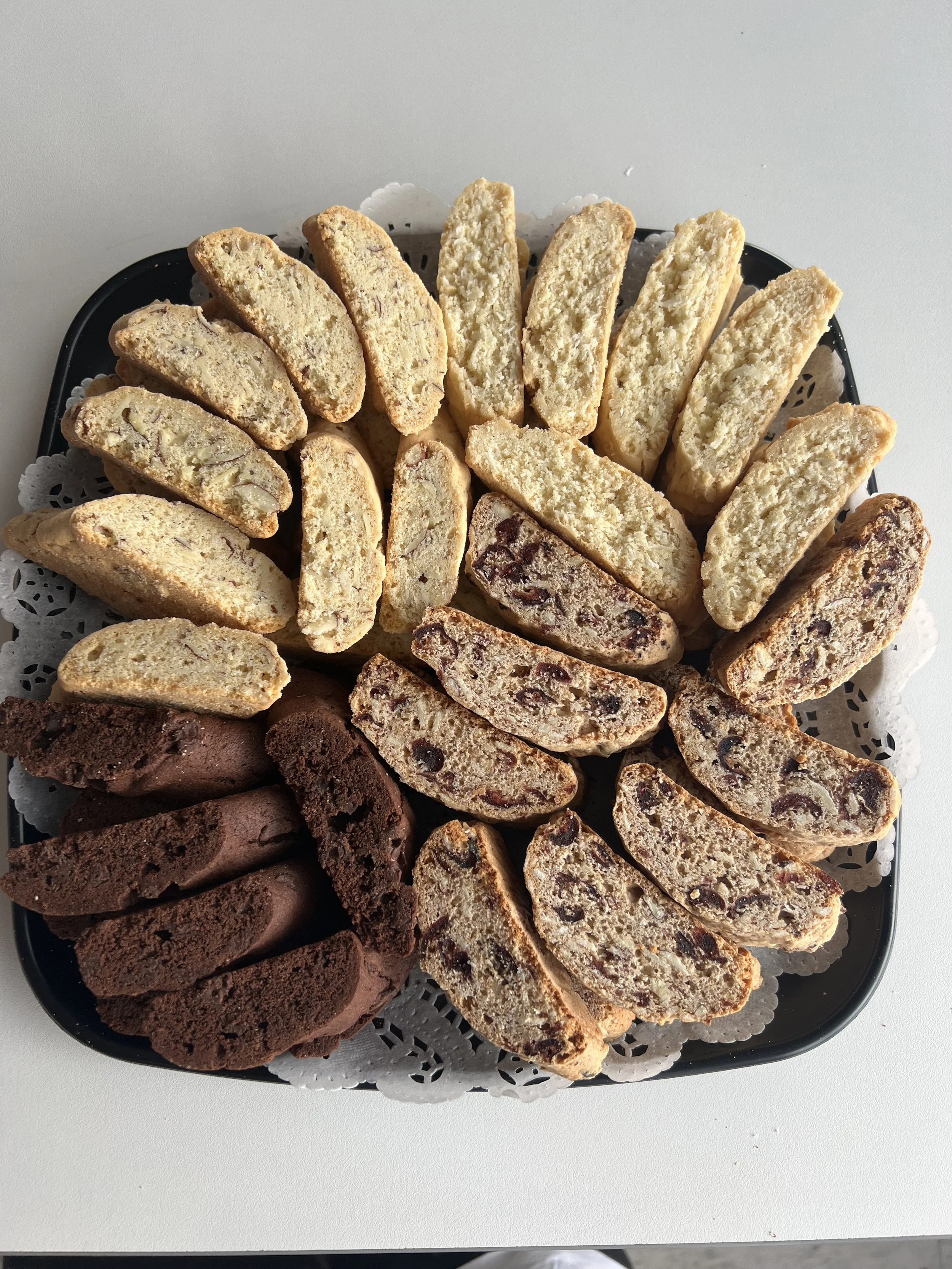 Classic Flavor Biscotti Tray