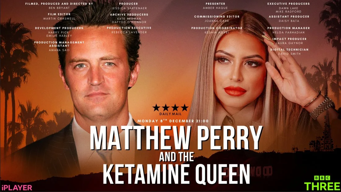 Matthew Perry and the Ketamine Queen documentary