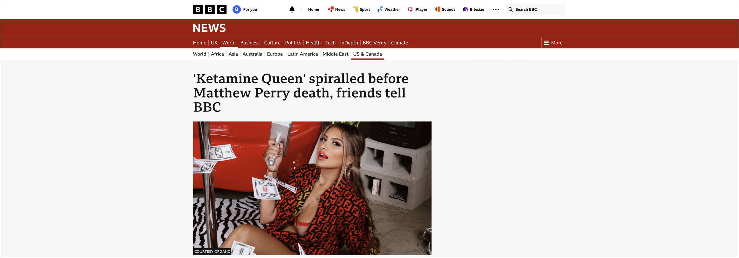 Ketamine Queen BBC documentary article
