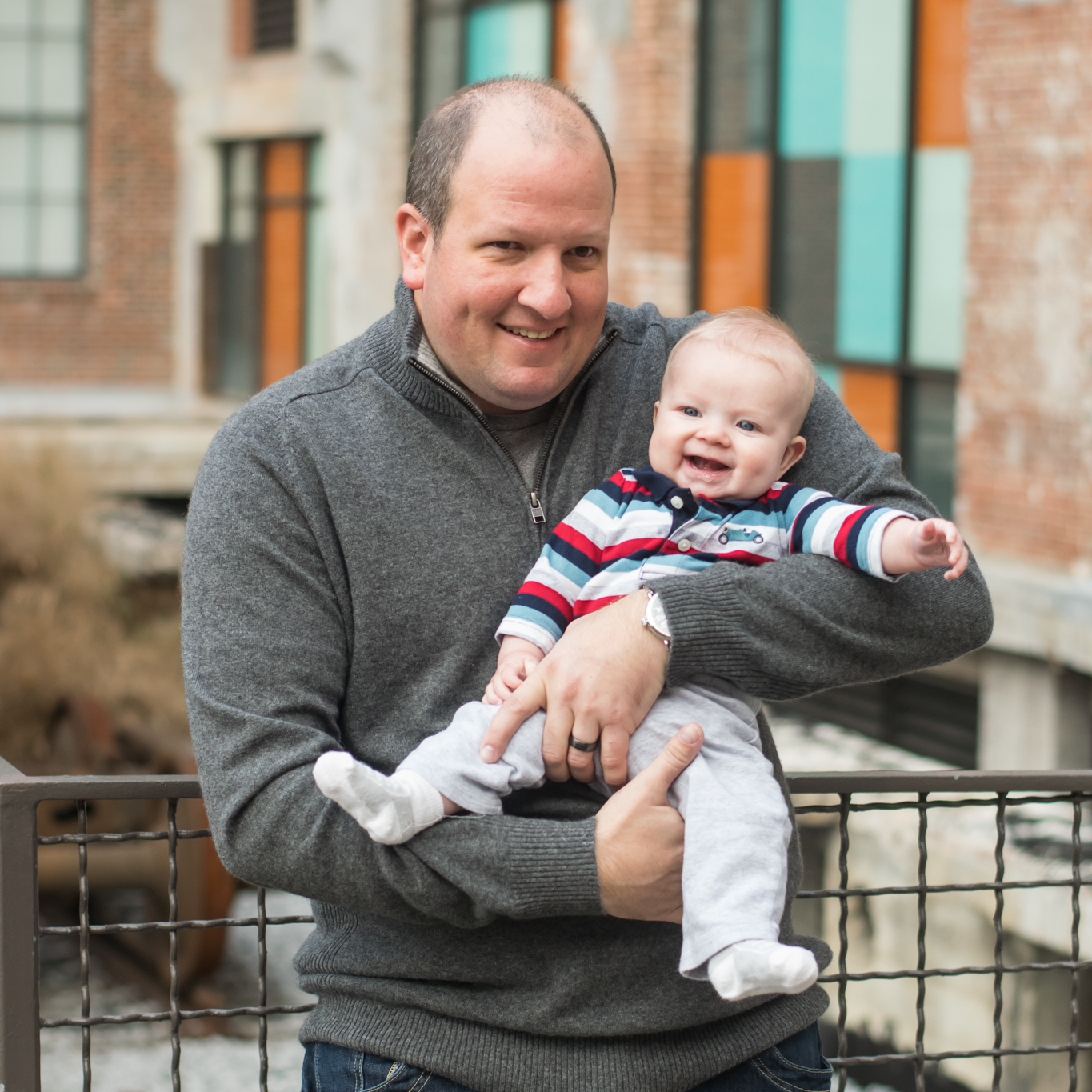 {stanwood family} | ponce city market | atlanta baby photographer