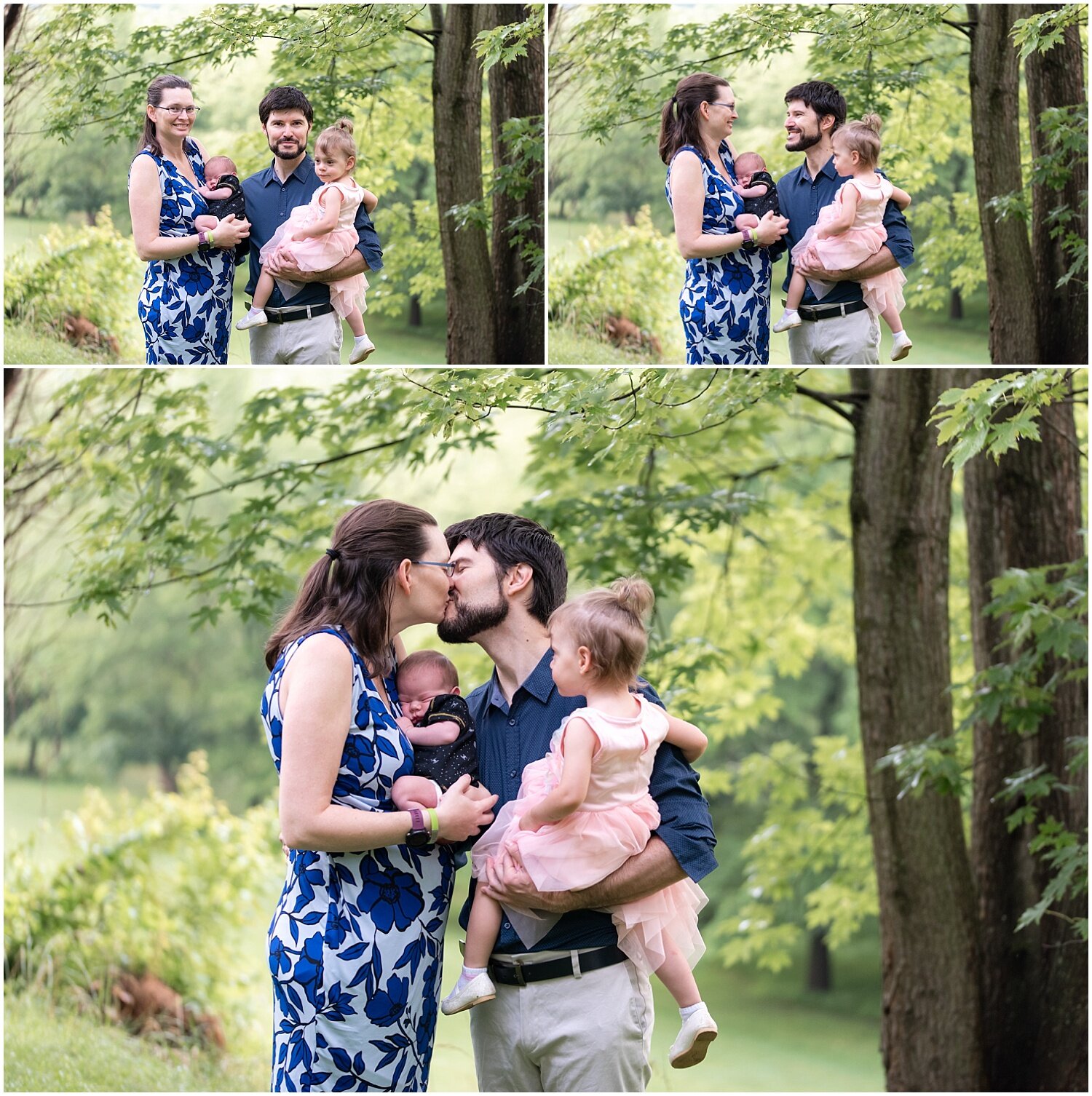 a black family poses outdoors enjoying the outdoors. Стоковое фото №  42046968, фотограф Юлия Гапеенко / Фотобанк Лори