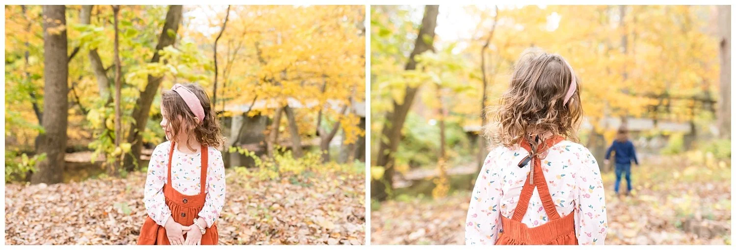 Outdoor Fall Newborn Family Session | Rock Creek Park — Tabitha Maegan ...