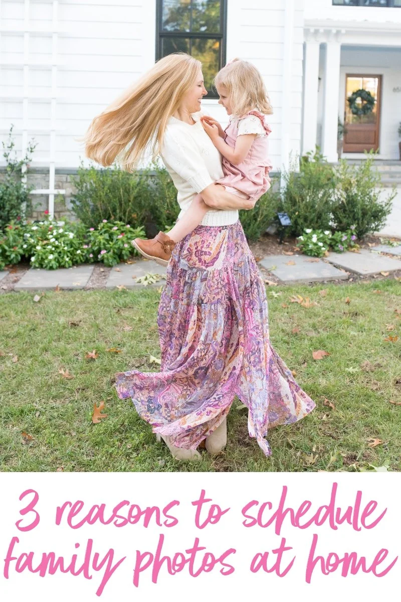 3 Reasons to Schedule Family Photos at Home | Maryland Family Photography