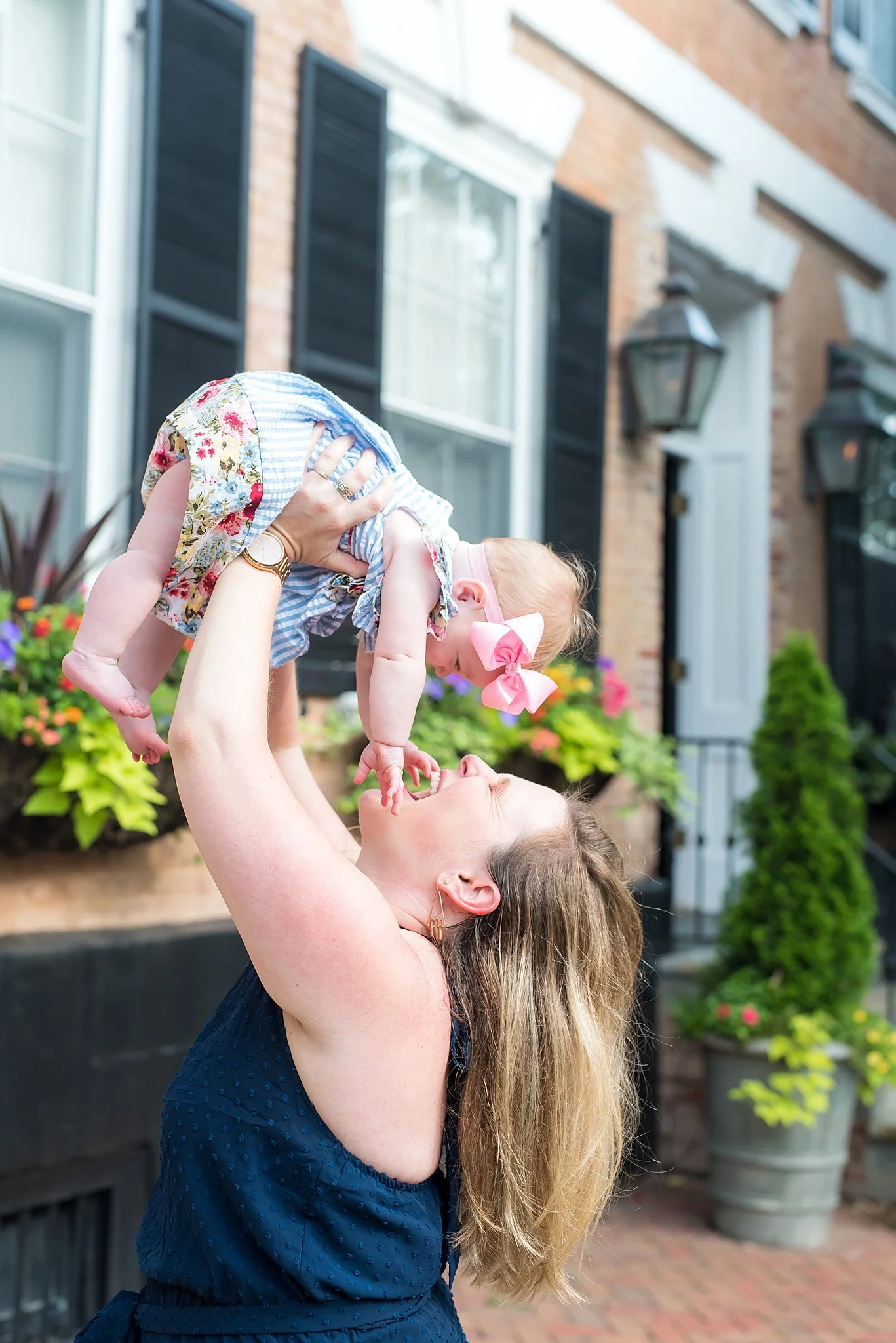 Family Photos in Old Town Alexandria
