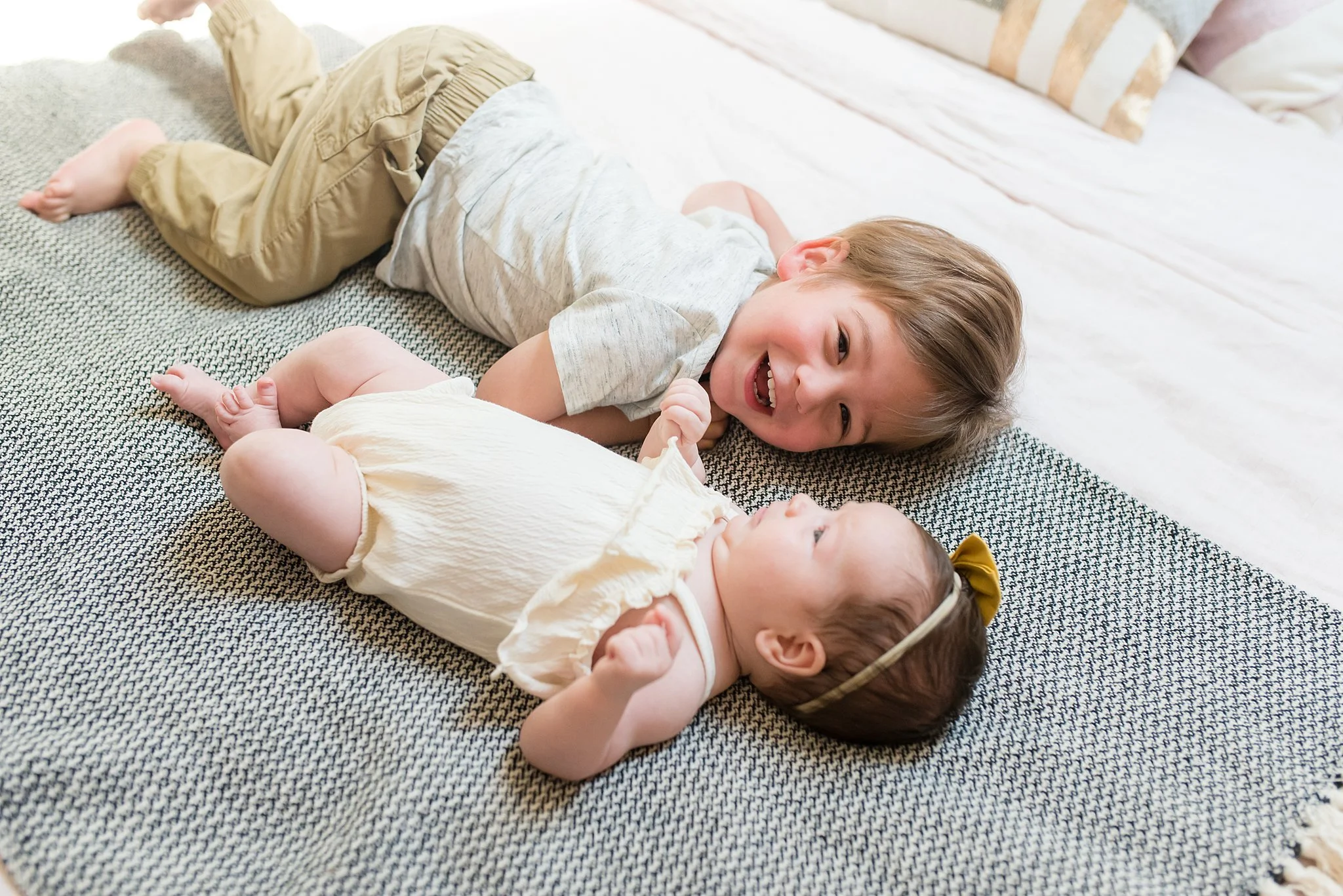 What I want you to know about a newborn session with a toddler