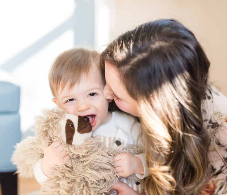One Year In Home Milestone Session | DC Family Photography