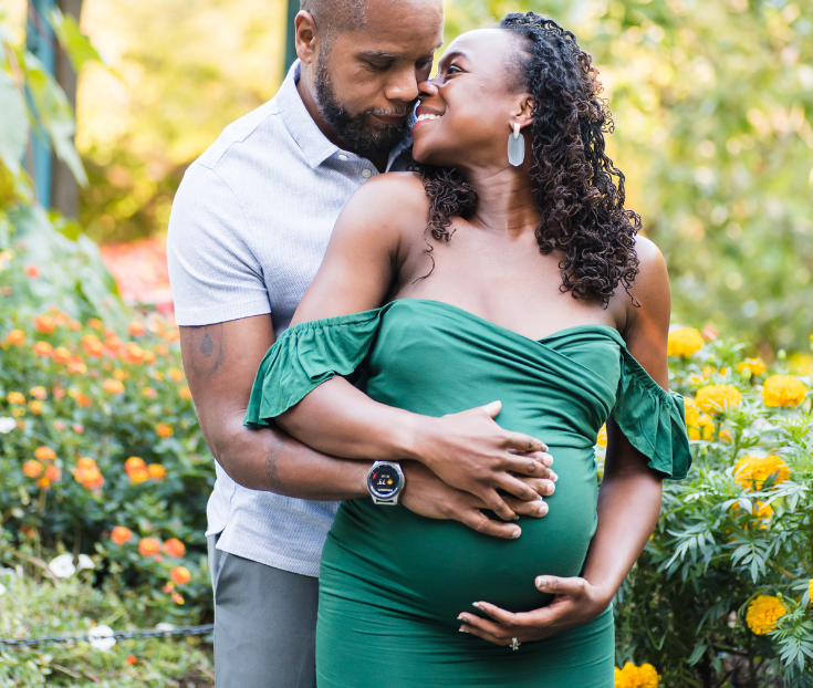 Maternity Session at Brookside Gardens