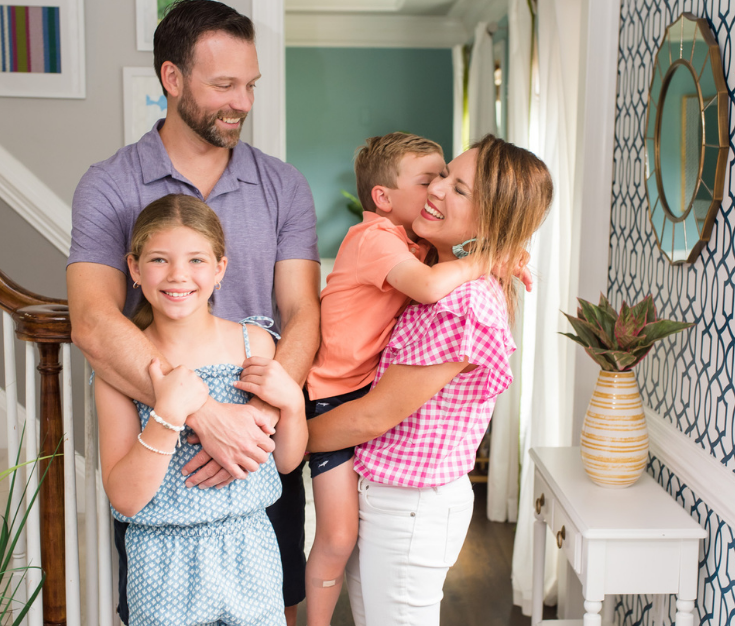 Playful In Home Family Session | Washington DC 