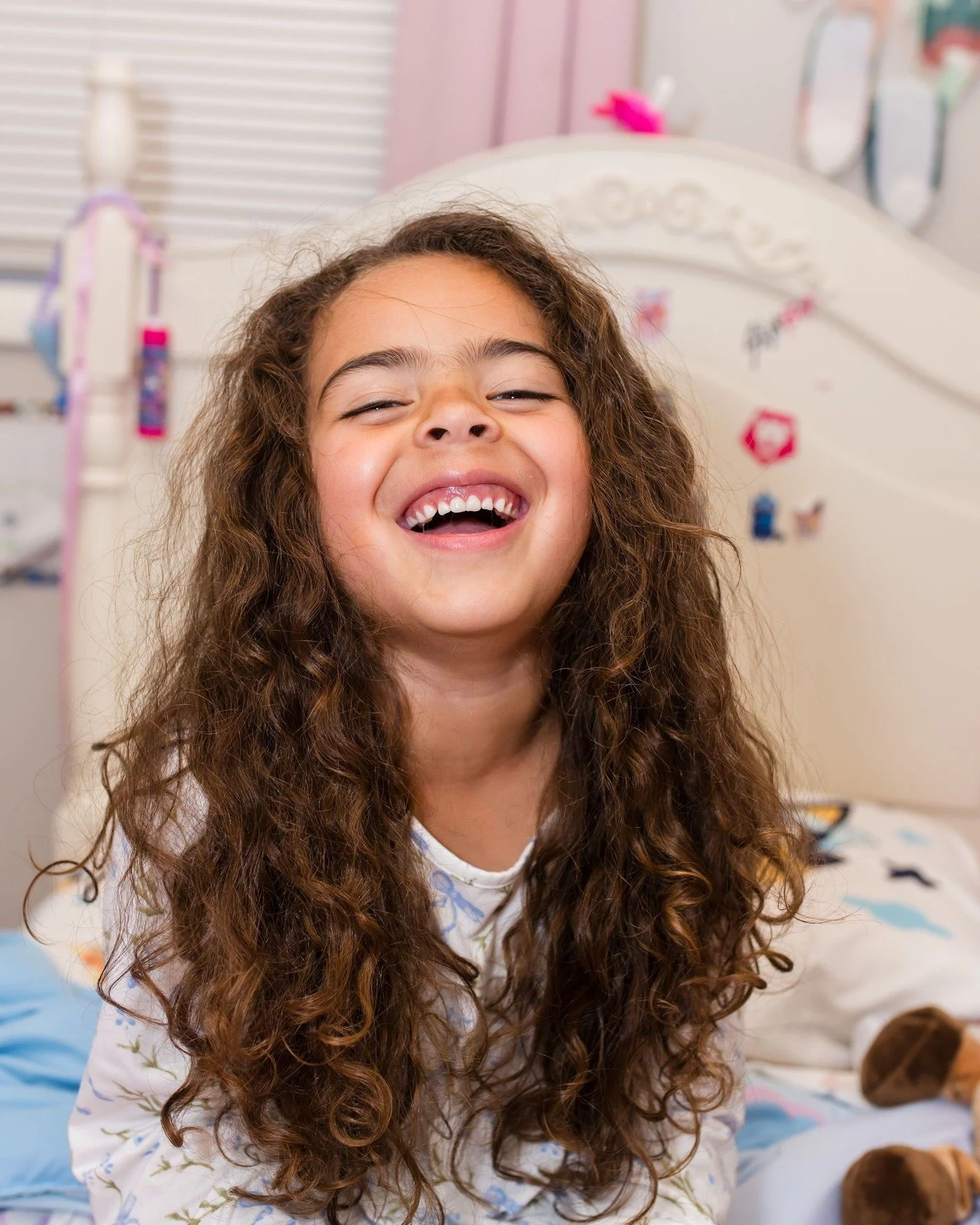 Do you ever have bedtime with your child and you don't want it to end? I've been in my feels lately and realizing that these silly little children won't stay little forever. The cute pajamas, the stickers everywhere, the tickle fights, the requests t