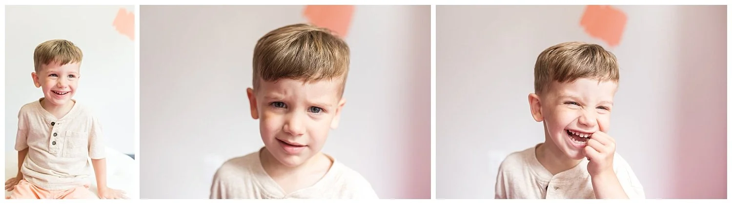 Child portrait from Bethesda personality portrait session by Tabitha Maegan Photography at Pink Moon in Bethesda