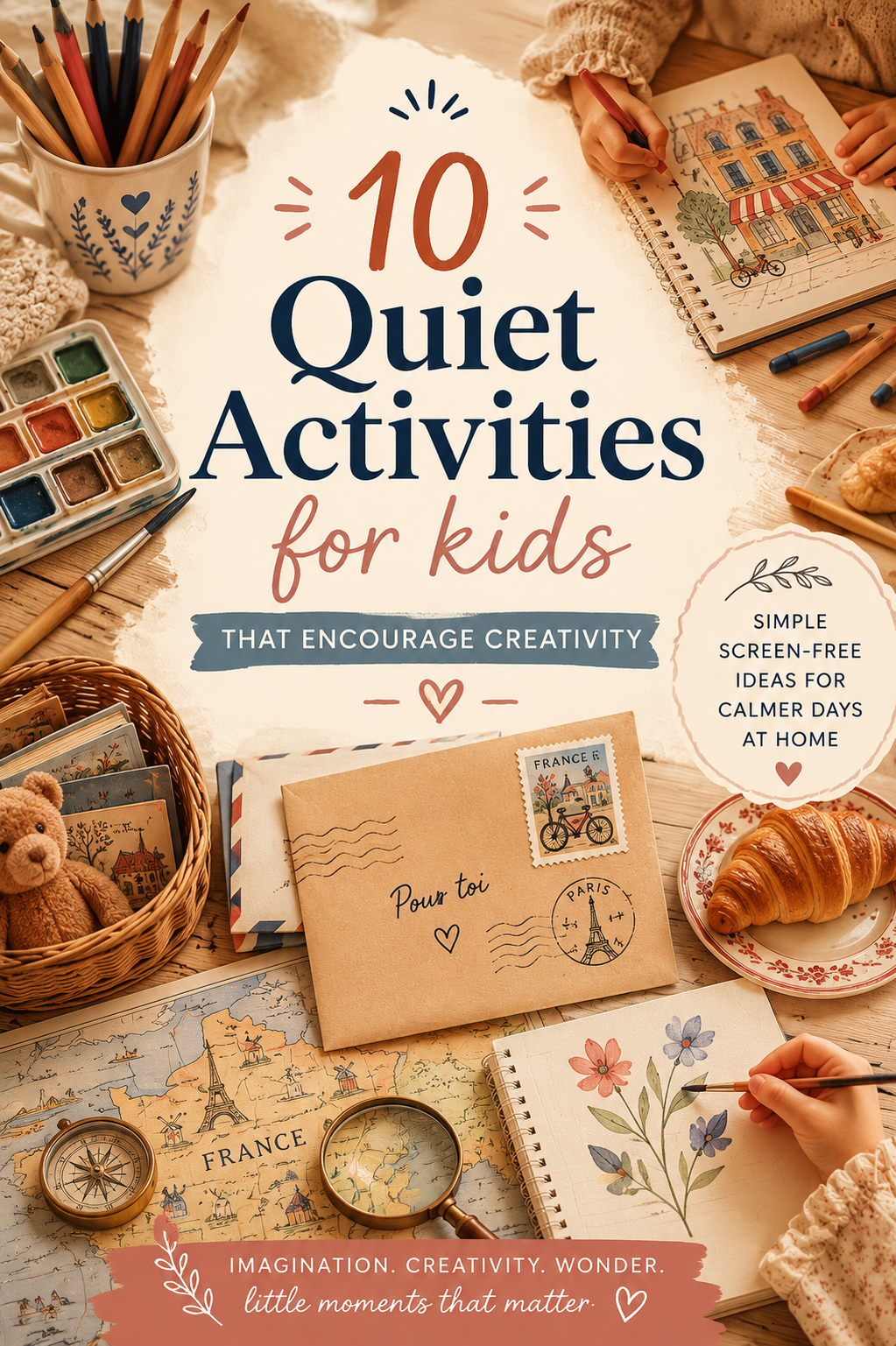 10 Quiet Activities for Kids That Encourage Creativity