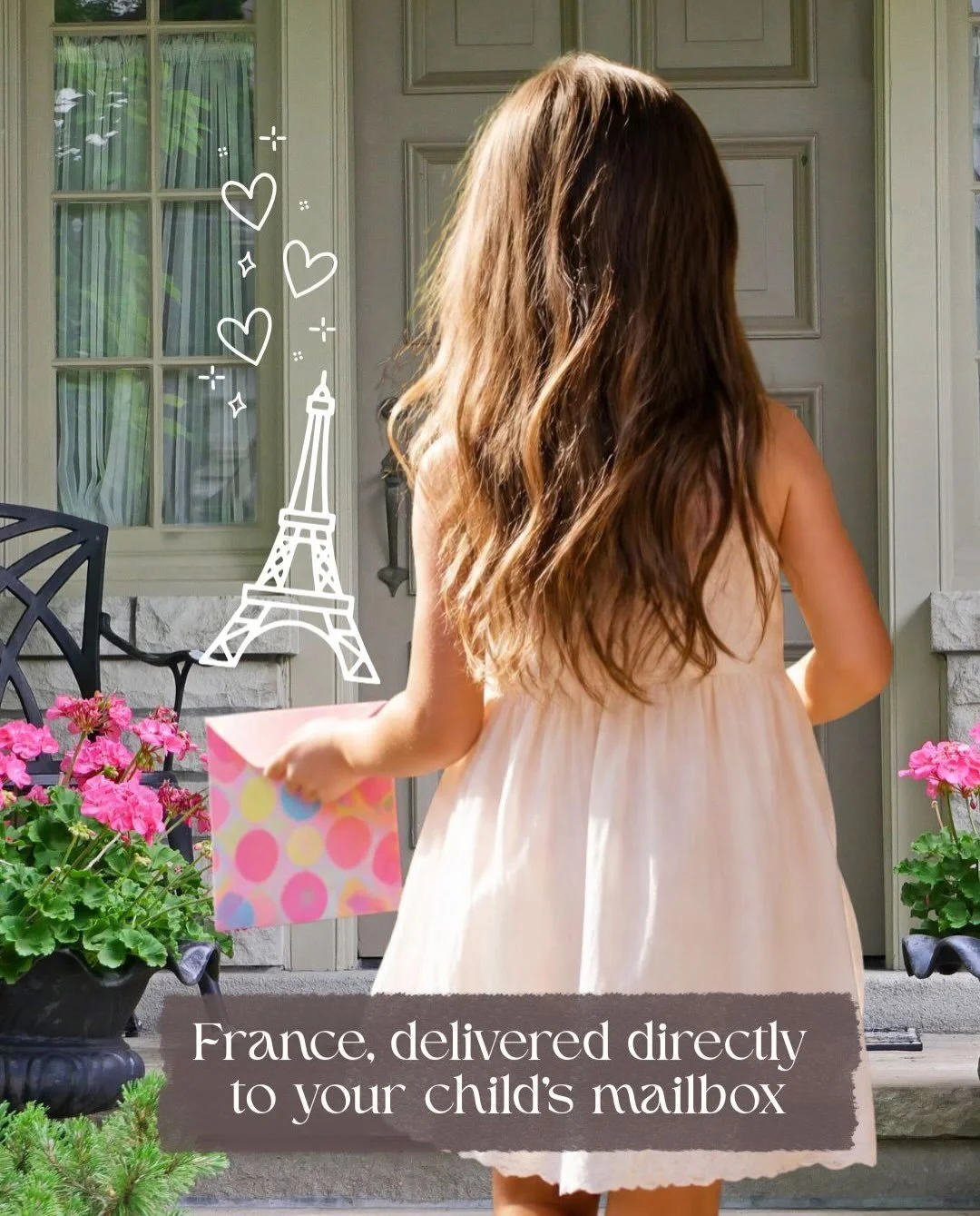 A monthly subscription for kids who love French culture and language. Real letters delivered directly to them!

#snailmail #frenchforkids #learnfrenchlanguage #homeschoolcommunity #kidsmailclub