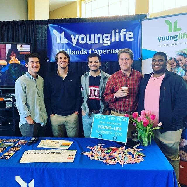 What happens when these rascals are manning the missions fair table?!?!?