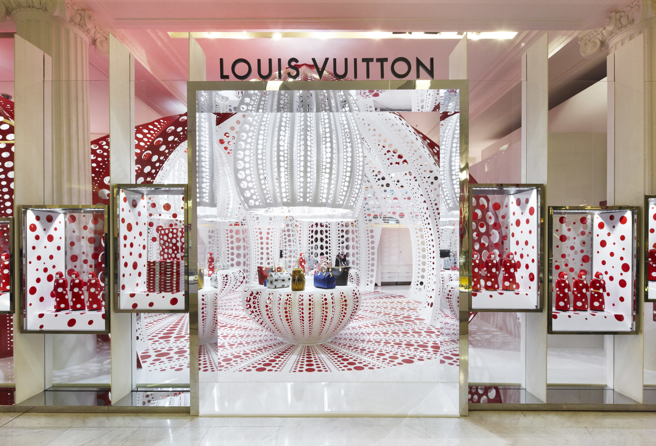 Louis Vuitton Yayoi Kusama Stores Pop Up Around the World