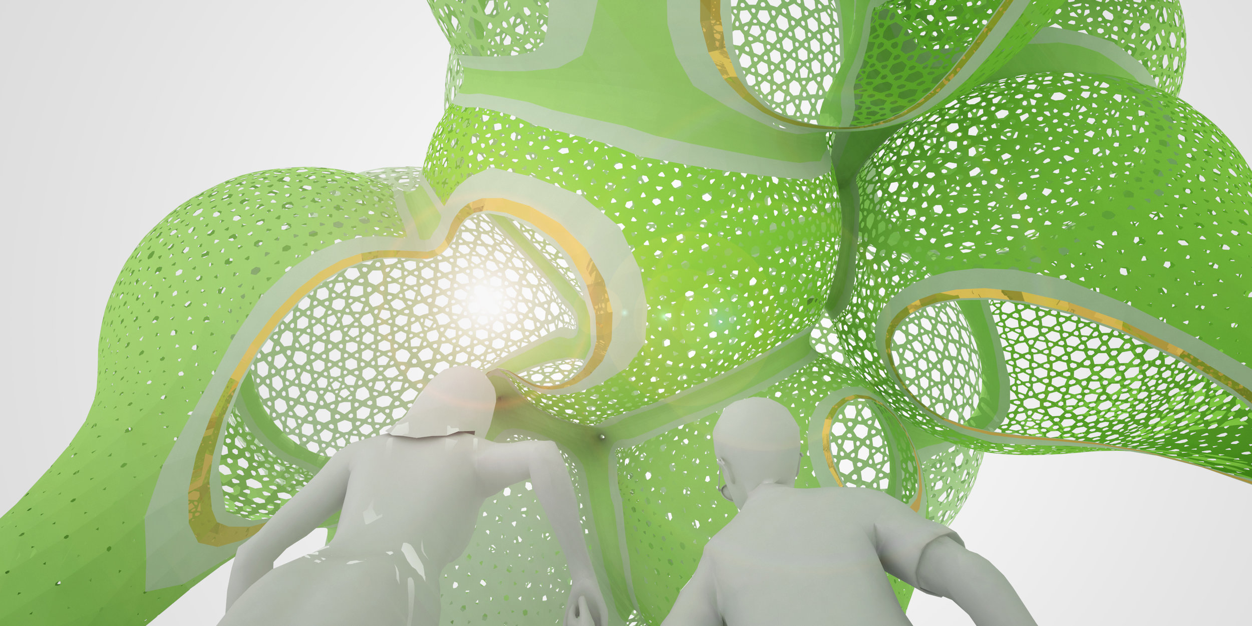 MARC FORNES / THEVERYMANY creates cloud-like pavilion in Charlotte