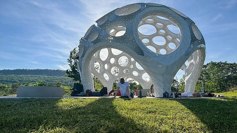 Marc Fornes THEVERYMANY Architecture Dome