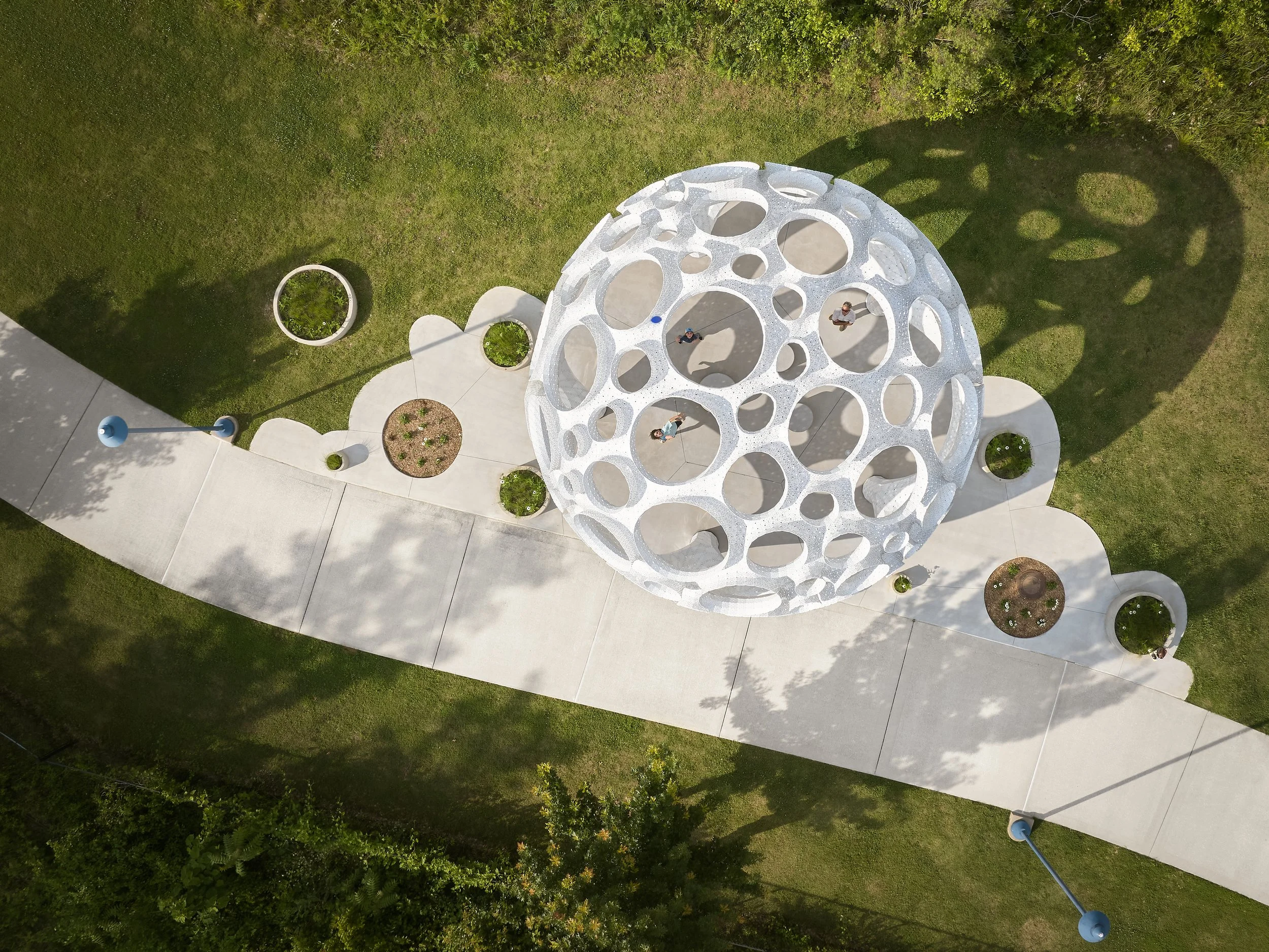 Marc Fornes THEVERYMANY Architecture Dome