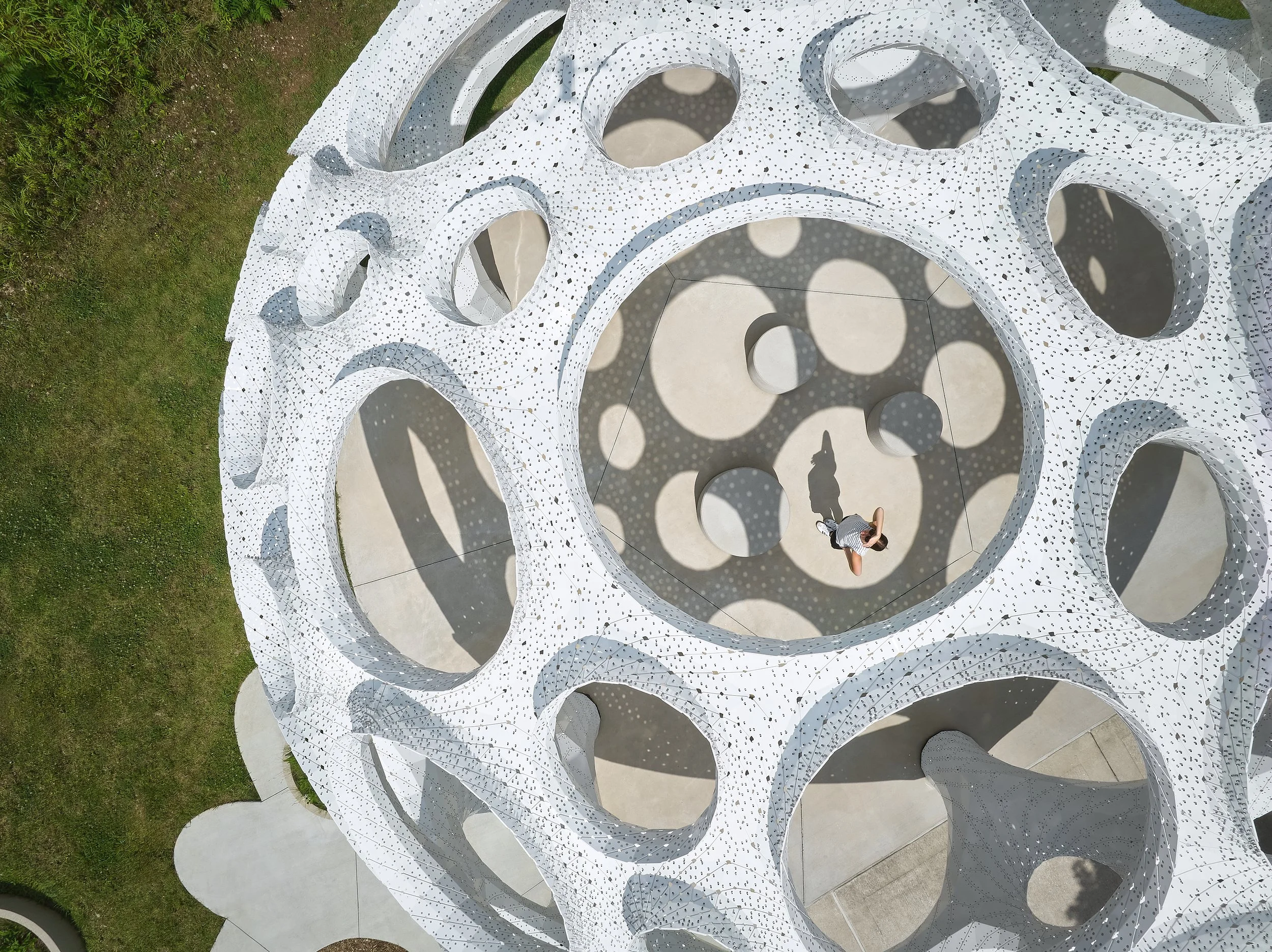 Marc Fornes THEVERYMANY Architecture Dome