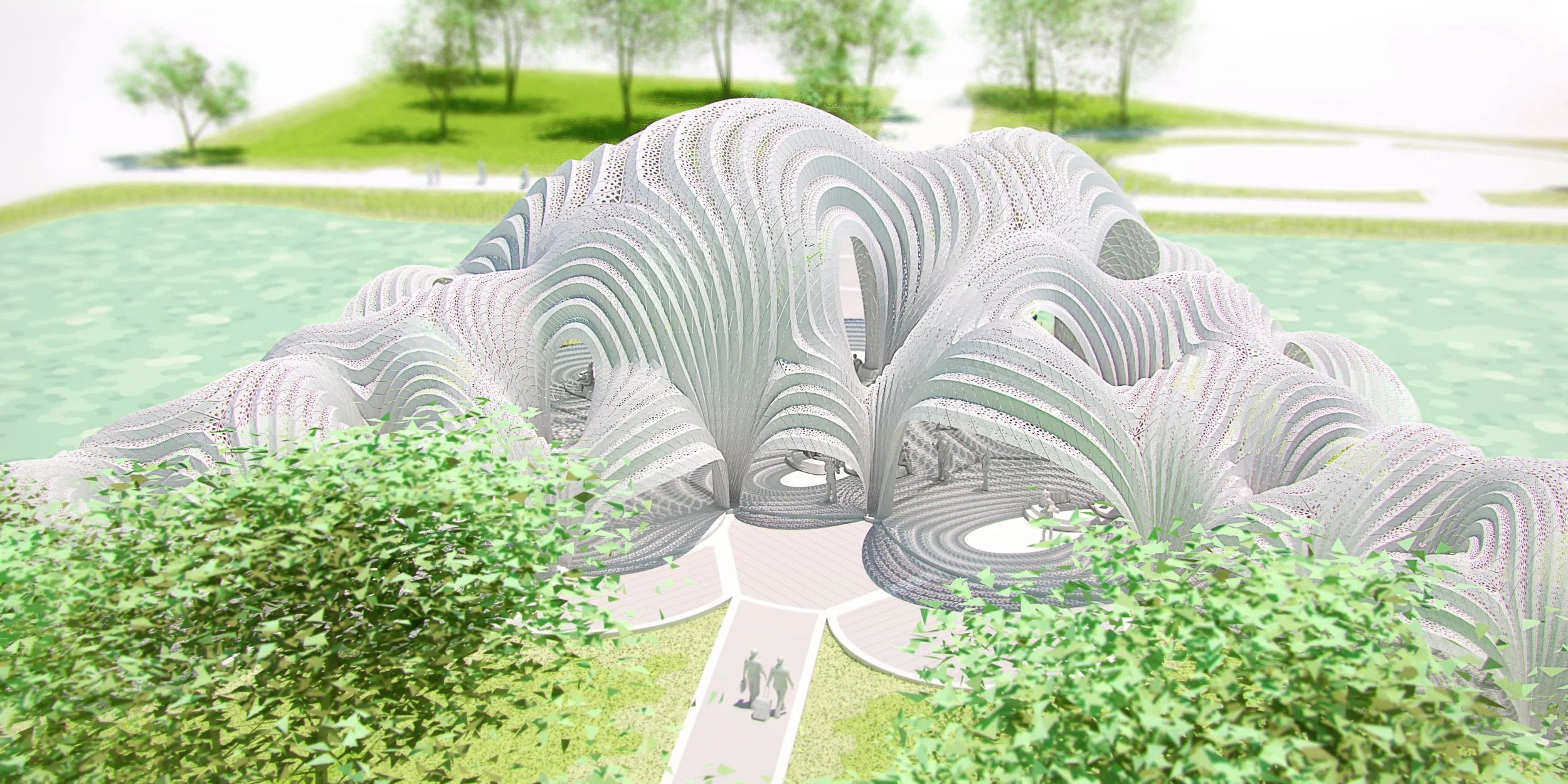 Pleated Canopy (Abu-Dhabi)